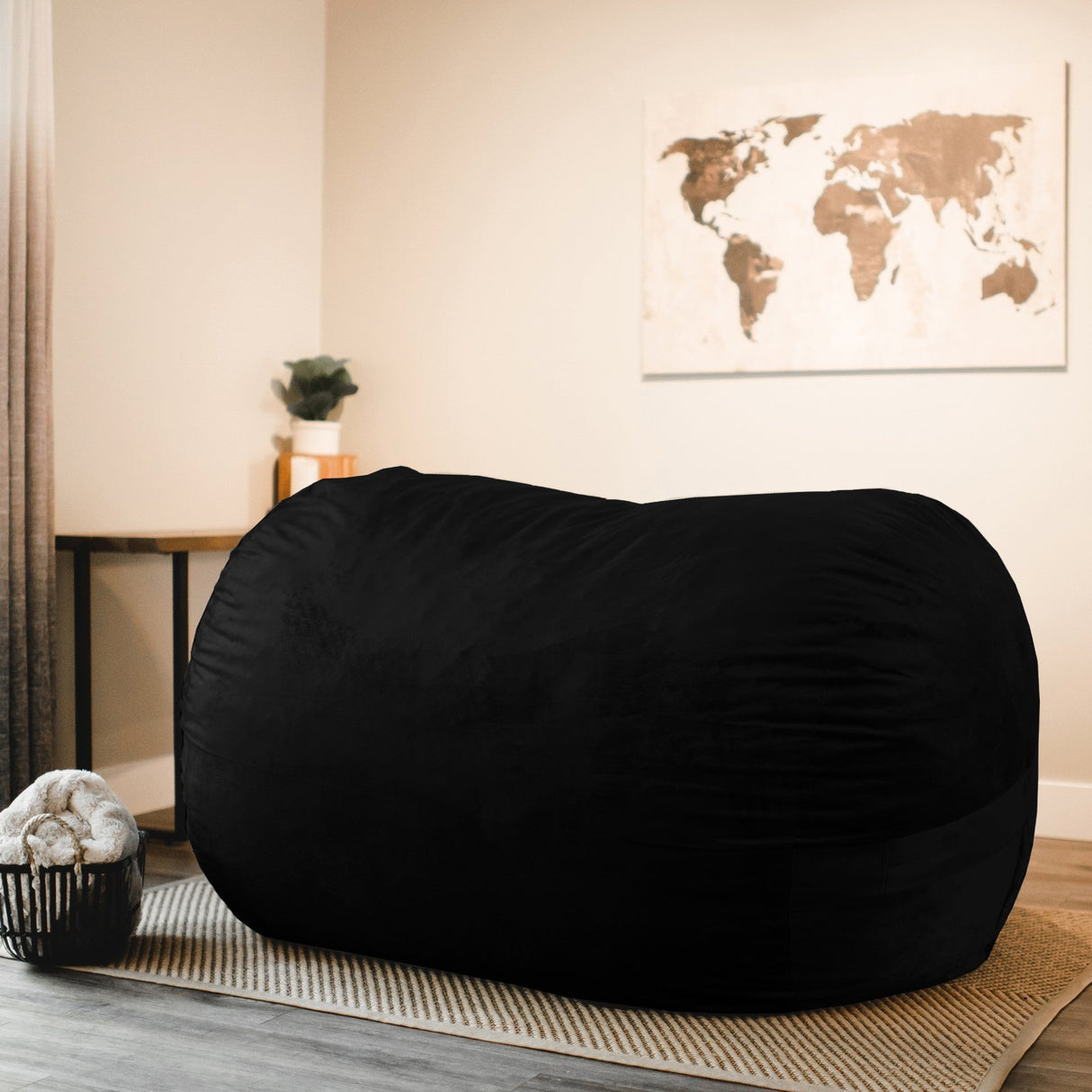 Fuf® 6.5Ft Foam Bean Bag