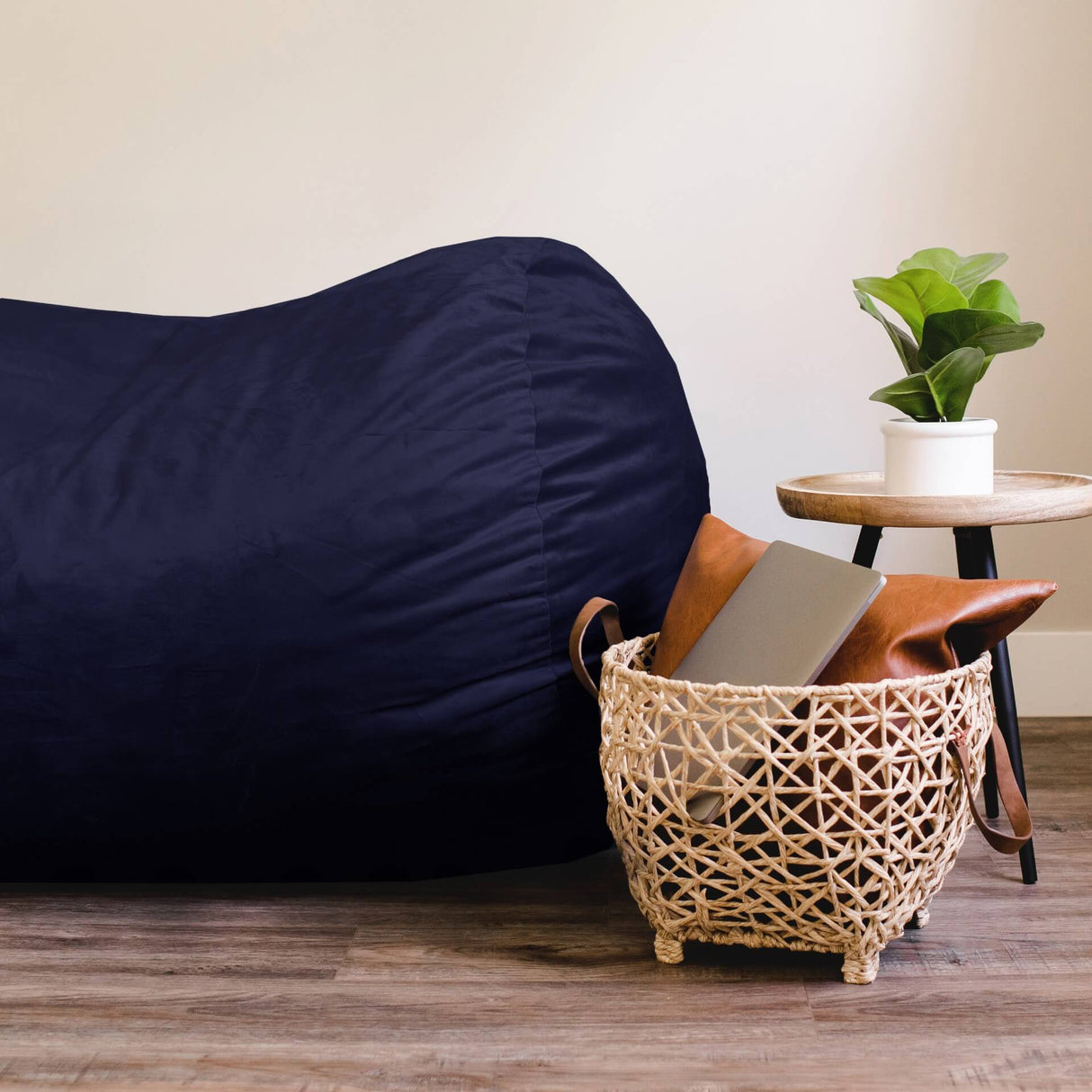 Fuf® 6Ft Foam Bean Bag Lounger