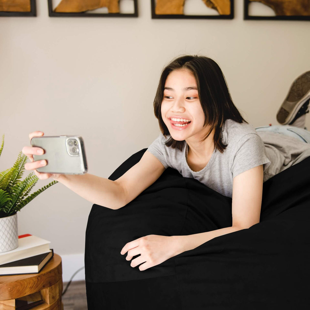 Fuf® 5Ft Foam Bean Bag