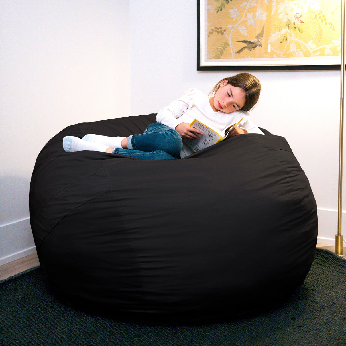 Fuf® 5Ft Foam Bean Bag
