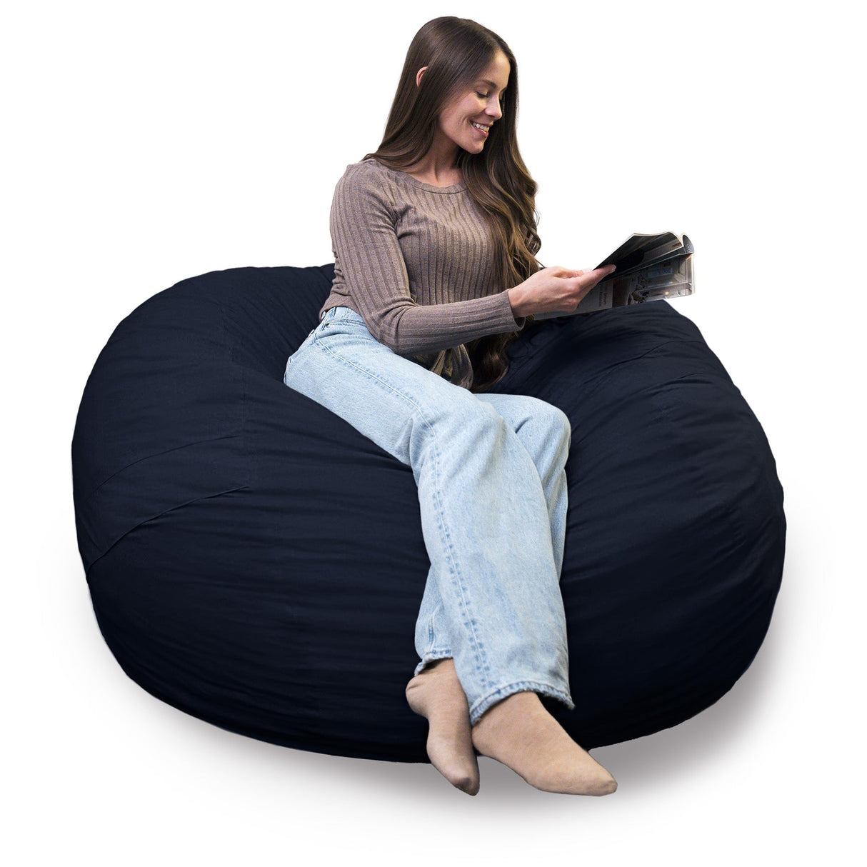 Fuf® 5Ft Foam Bean Bag