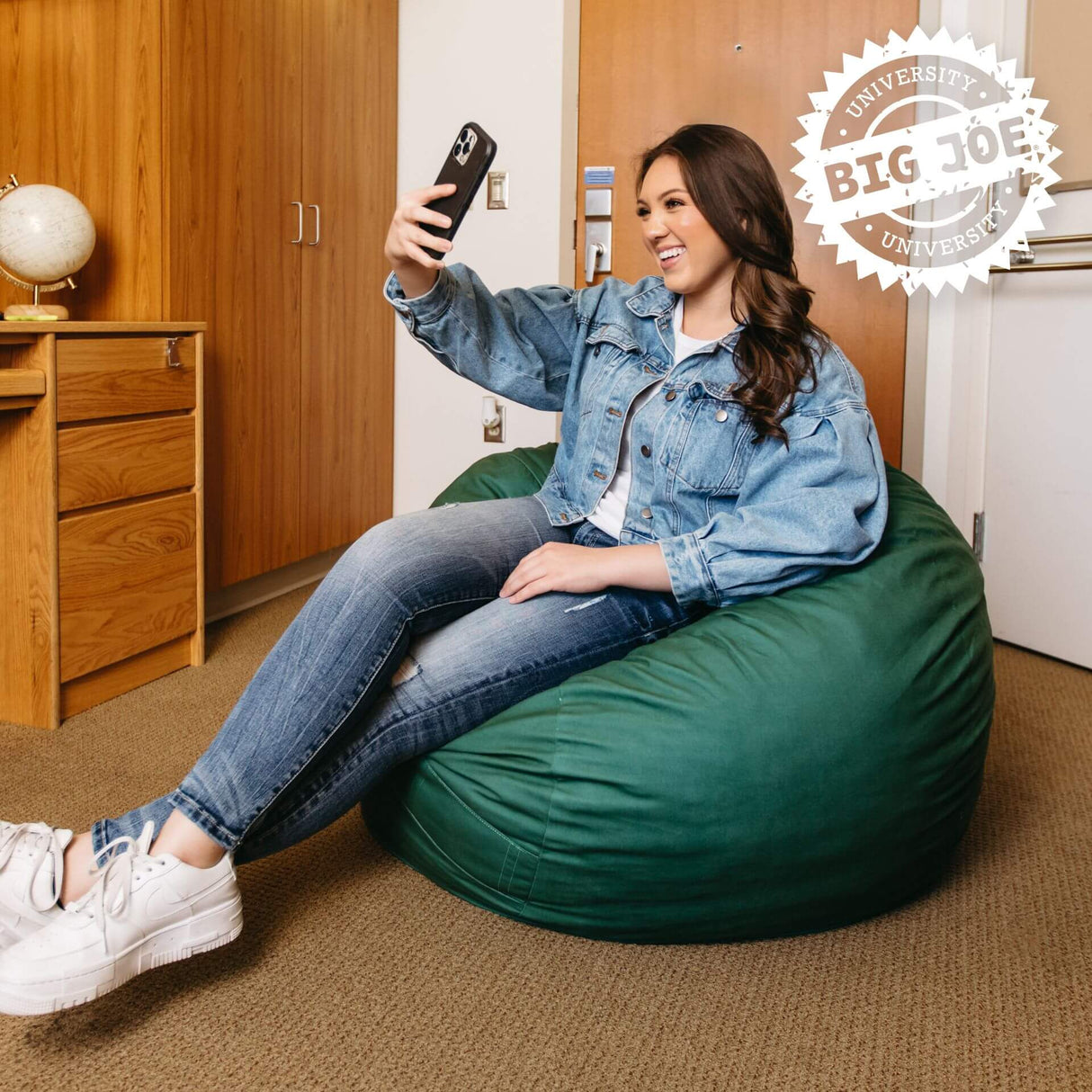 Fuf® 4Ft Foam Bean Bag