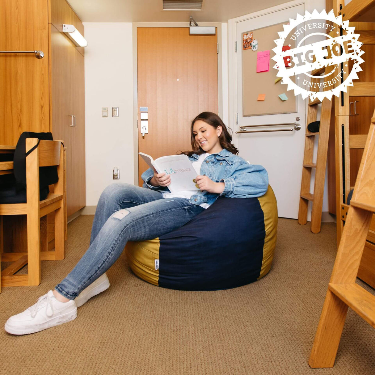 Fuf® 4Ft Foam Bean Bag