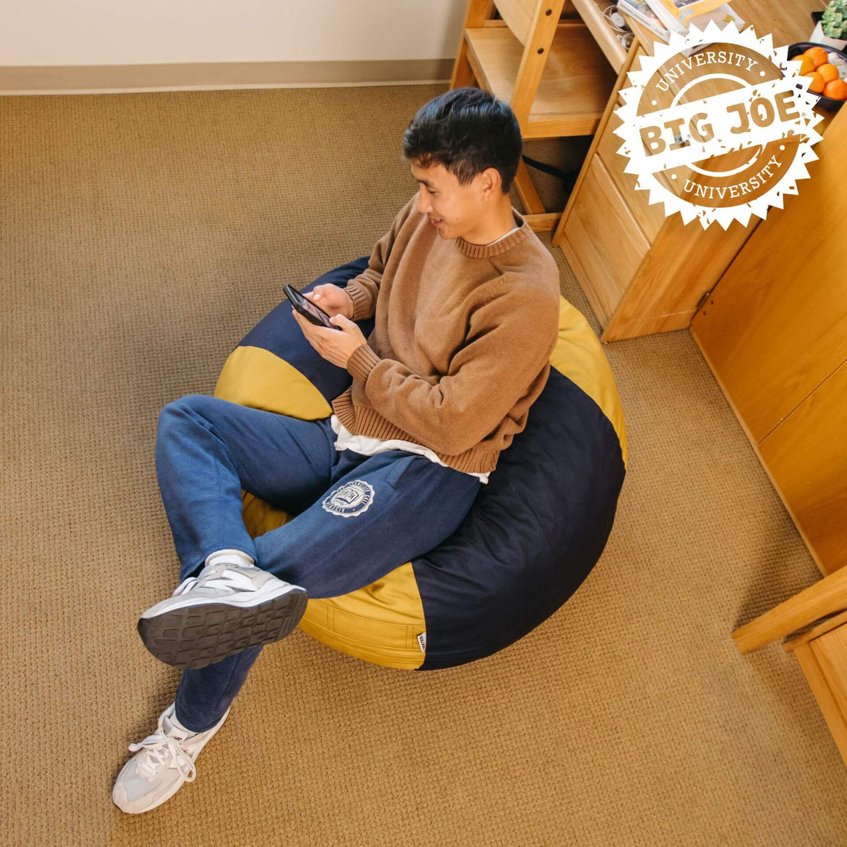 Fuf® 4Ft Foam Bean Bag
