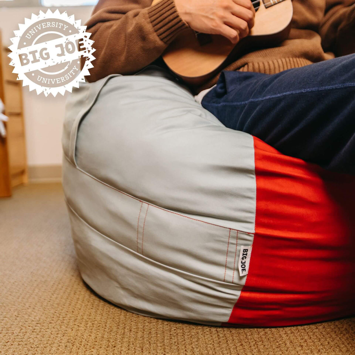 Fuf® 4Ft Foam Bean Bag