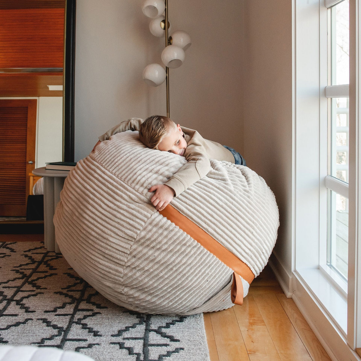 Fuf® 4Ft Foam Bean Bag