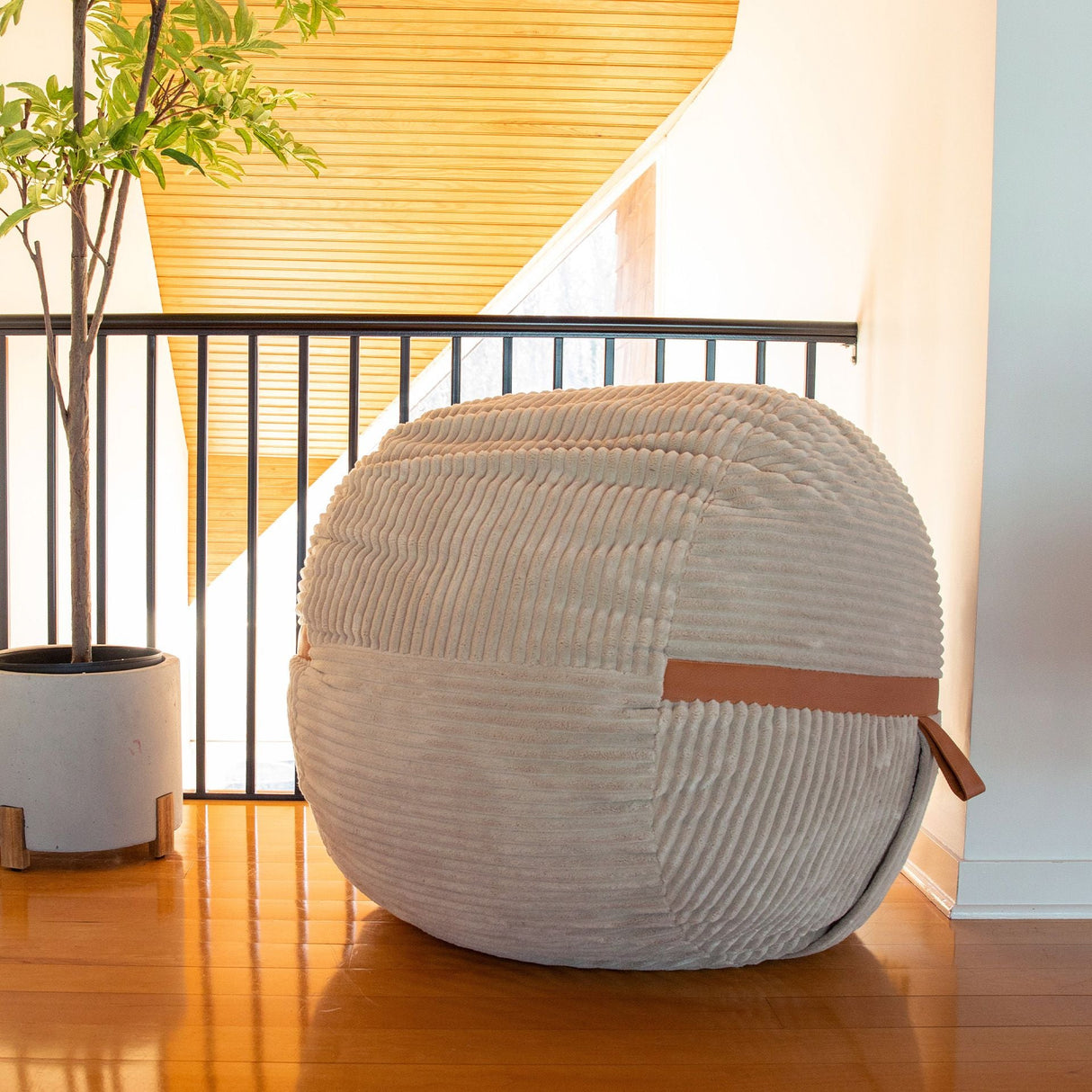 Fuf® 4Ft Foam Bean Bag