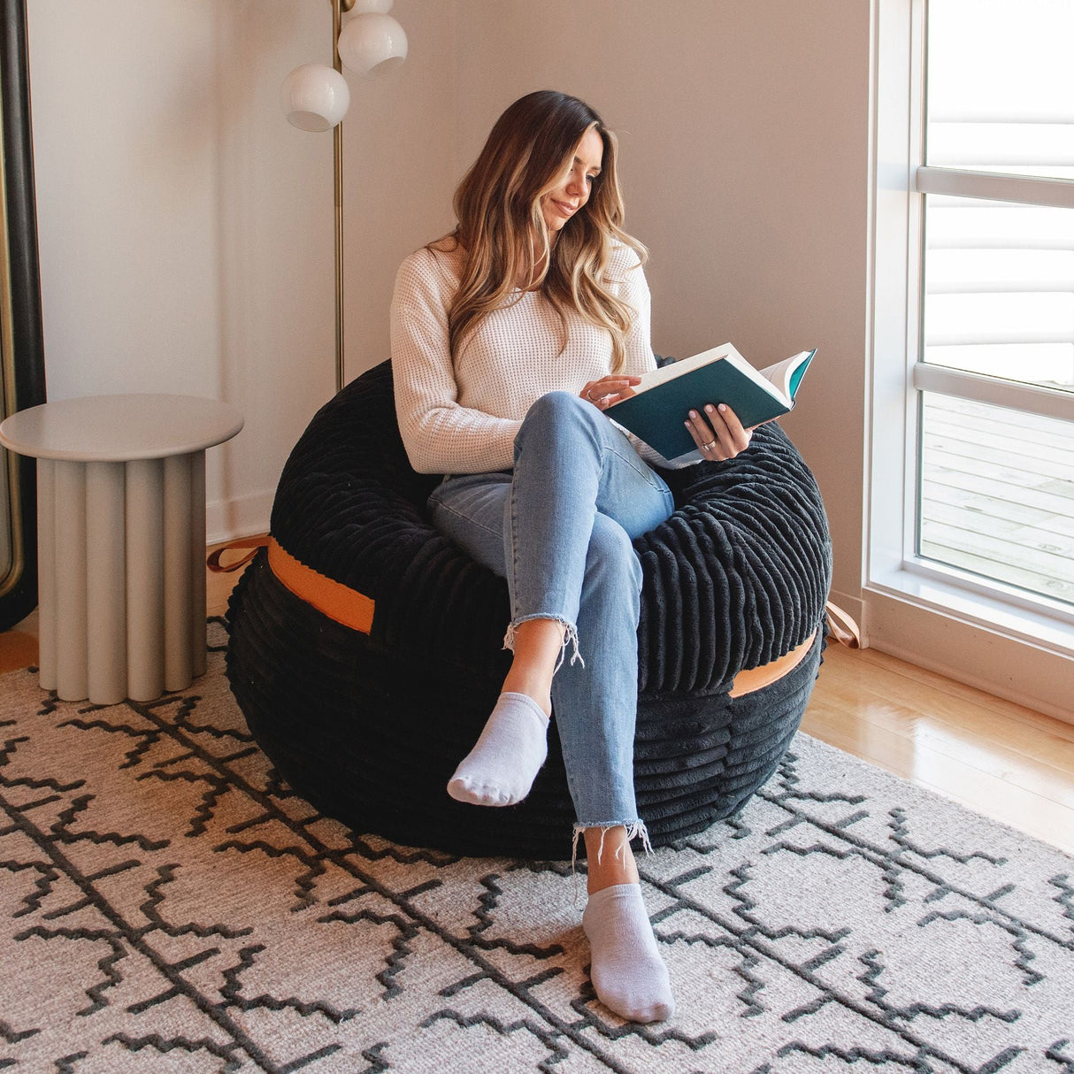 Fuf® 4Ft Foam Bean Bag