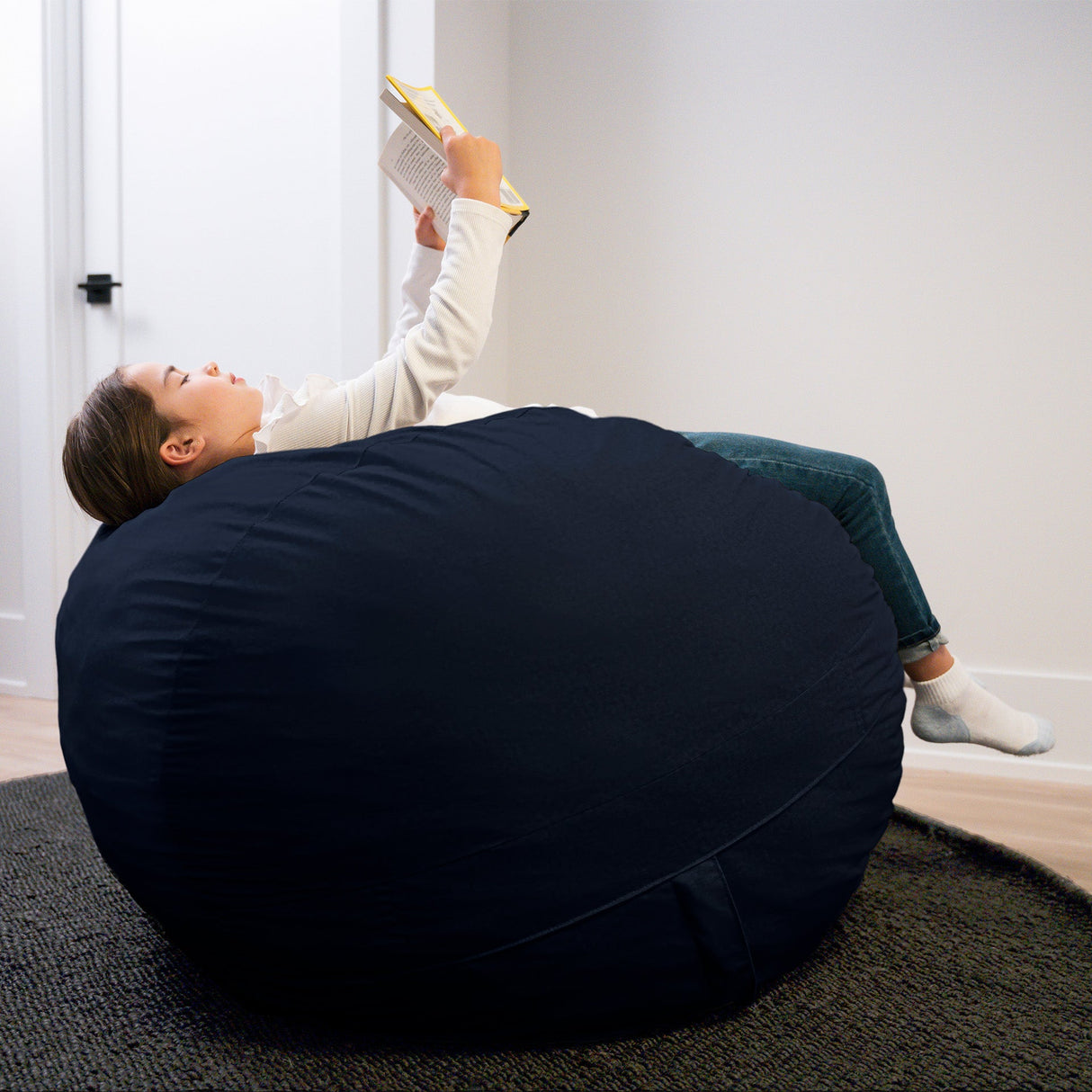 Fuf® 4Ft Foam Bean Bag