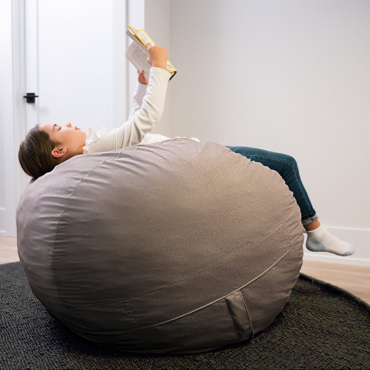 Fuf® 4Ft Foam Bean Bag
