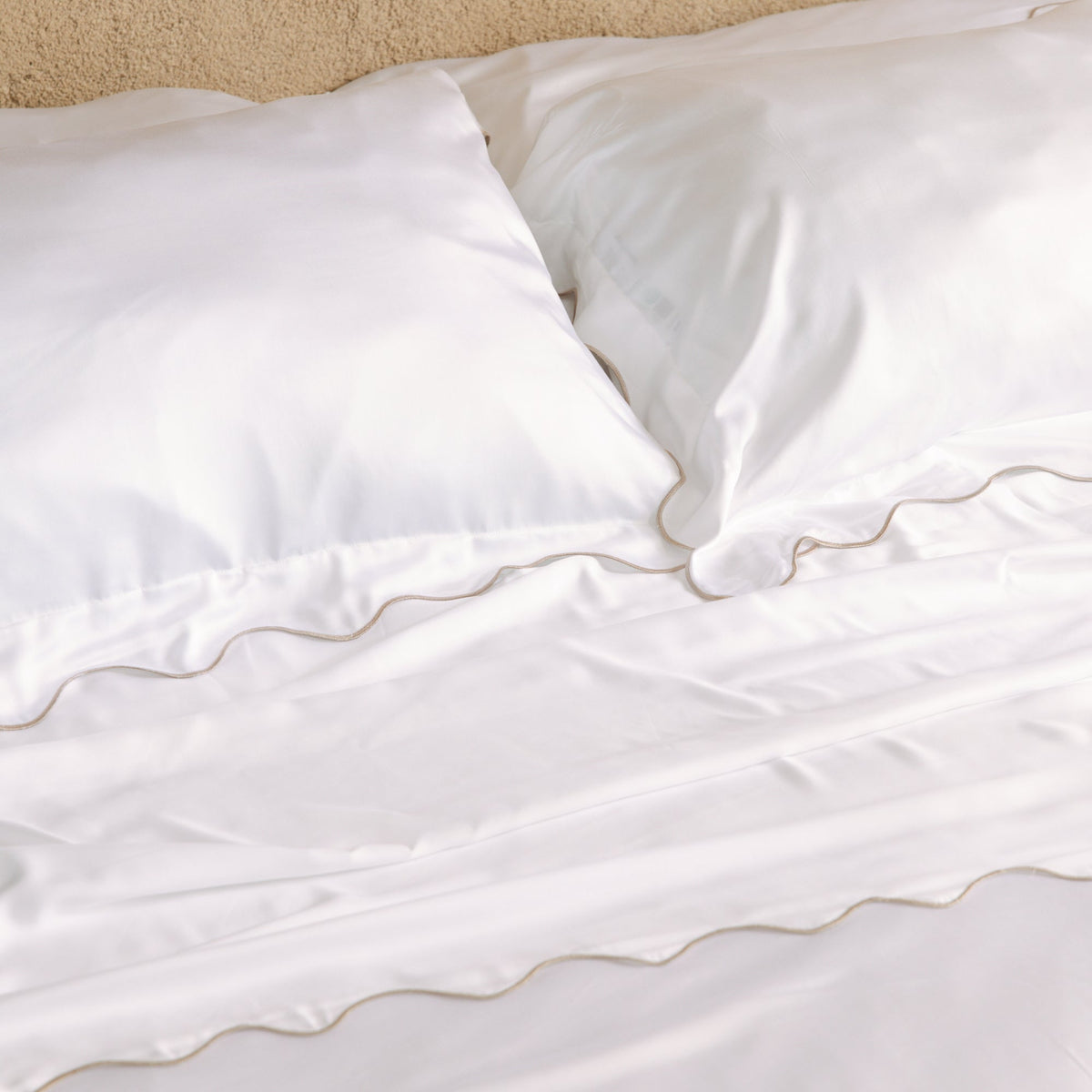 Organic Bamboo Sateen Bed Sheet Set
