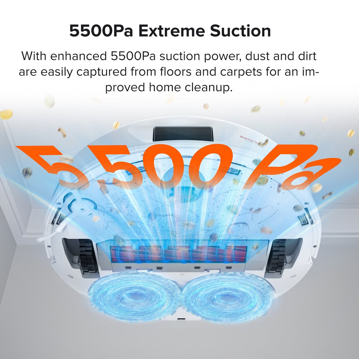 【Certified Refurbished 90% New】Roborock Qrevo Robot Vacuum with Multifunctional Dock