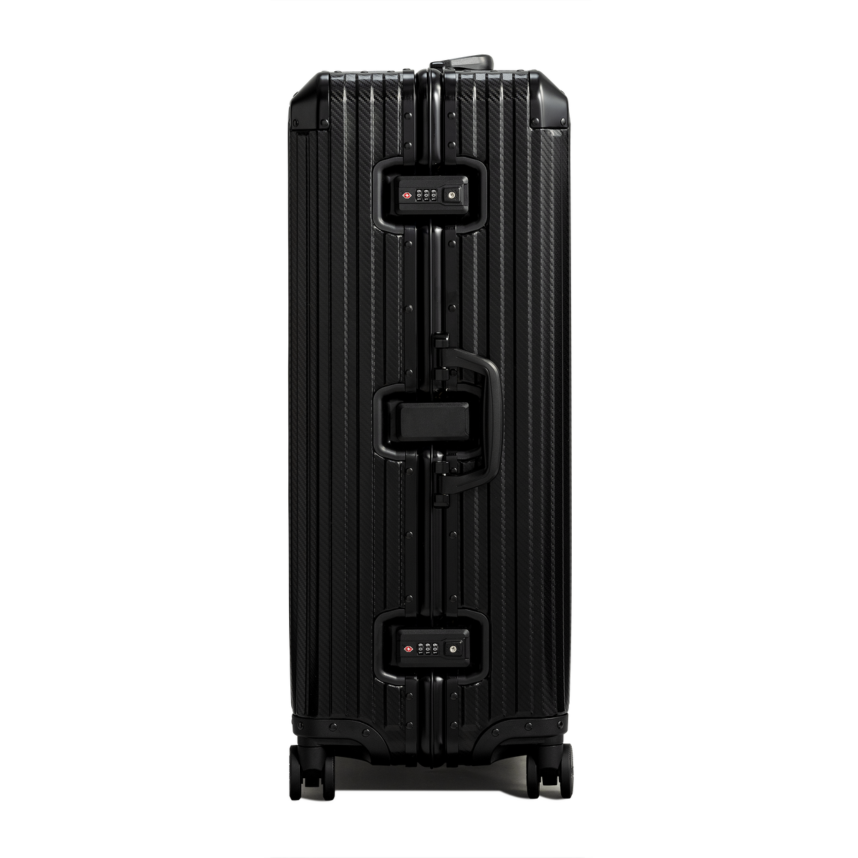 TREVA Aluminum Suitcase Black