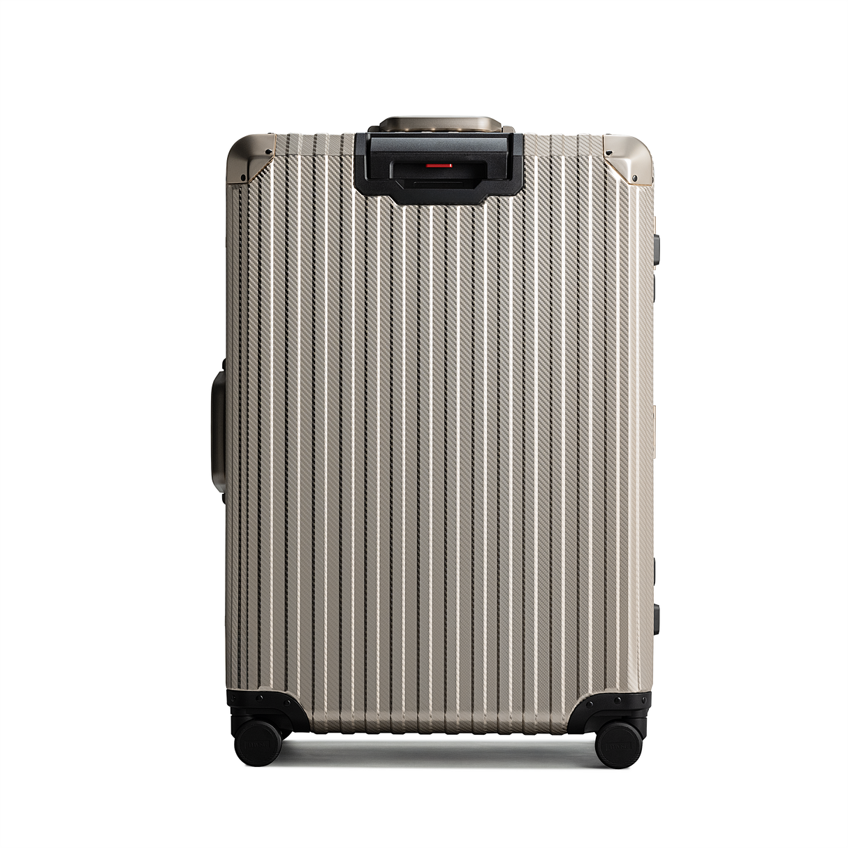 TREVA Aluminum Suitcase Champagne