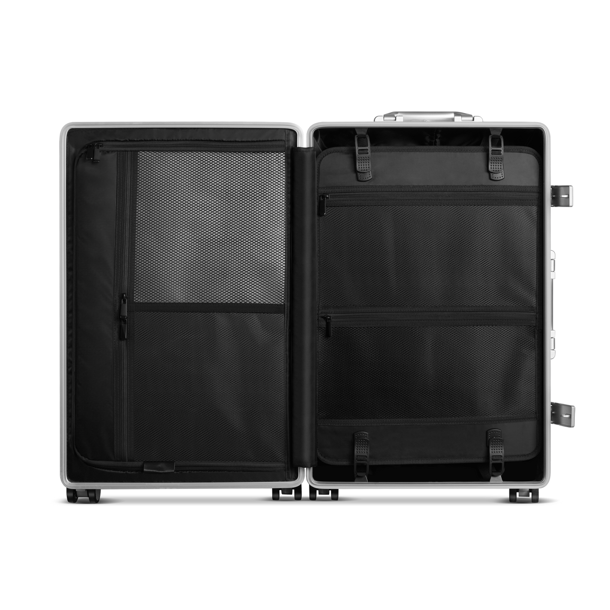 SPACE Aluminum Suitcase Silver