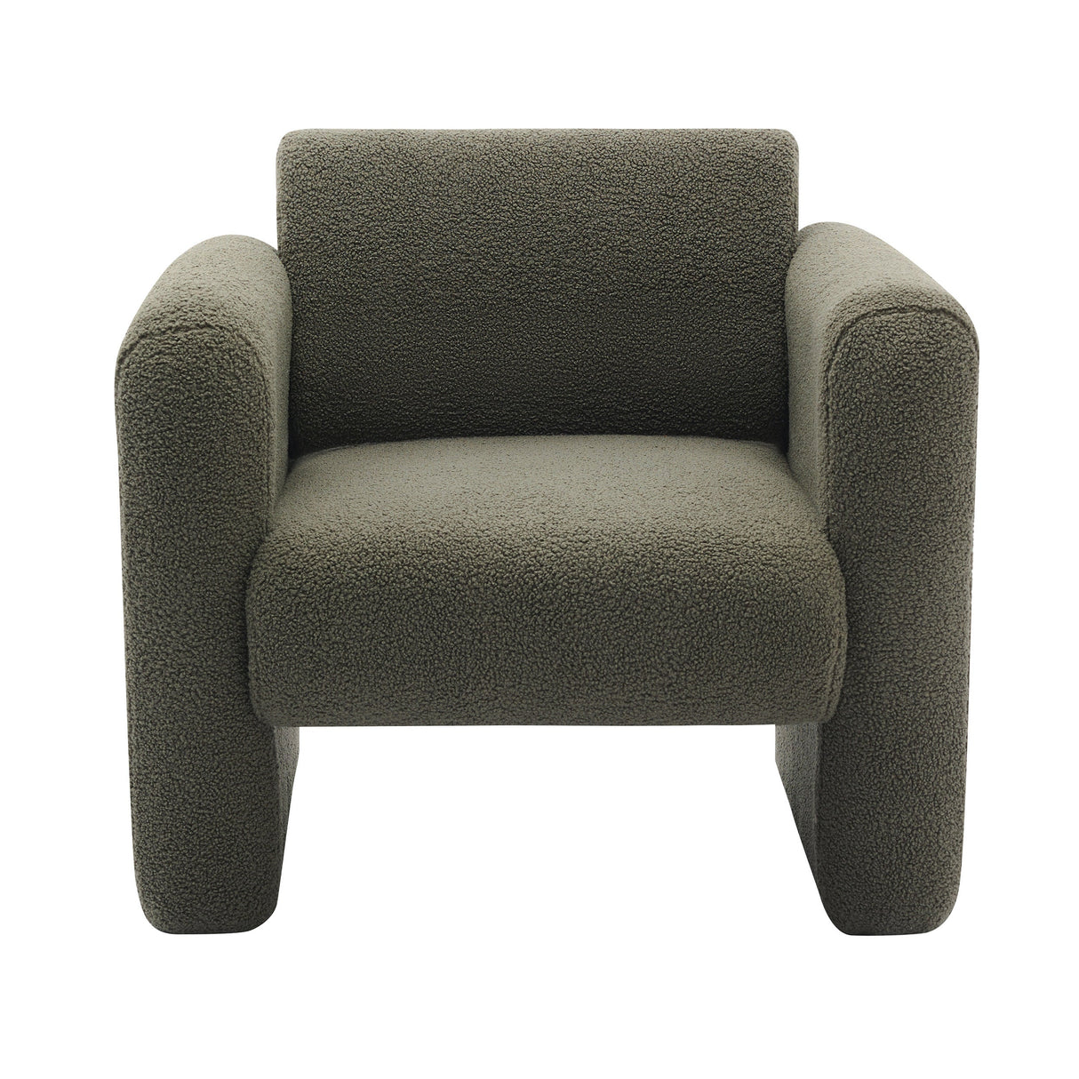 Walker Edison | Sherpa Modern Cloud Accent Chair
