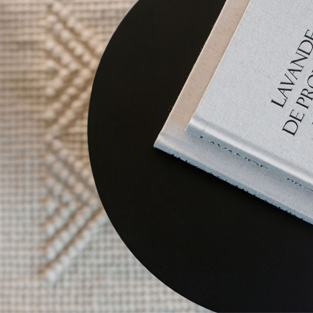 Black Wooden Accent Table