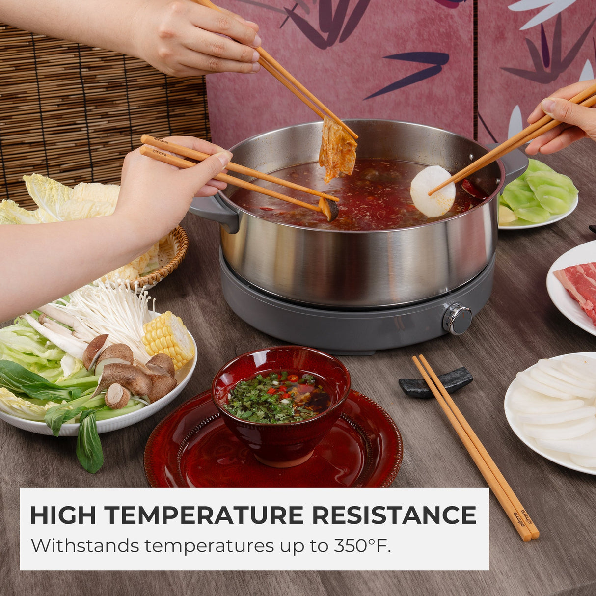 Premium Wood Fiber Chopsticks