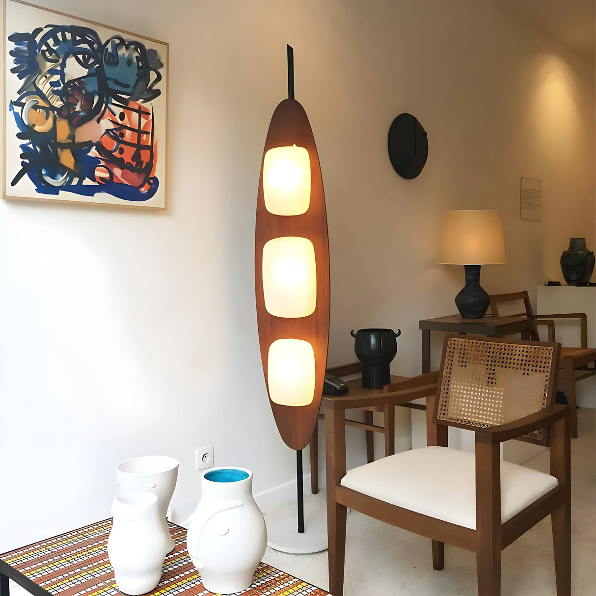 Totem Surfboard Floor Lamp