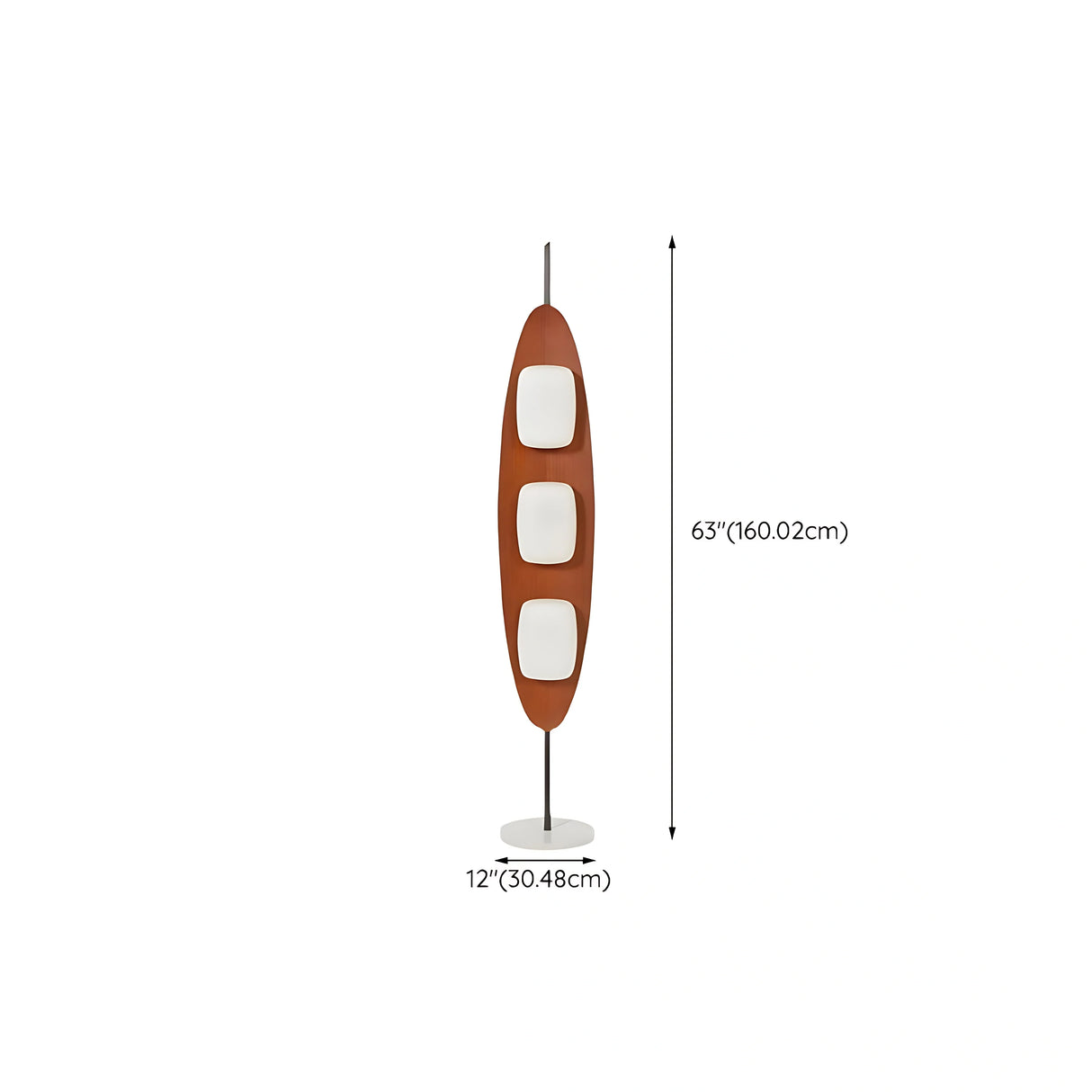 Totem Surfboard Floor Lamp