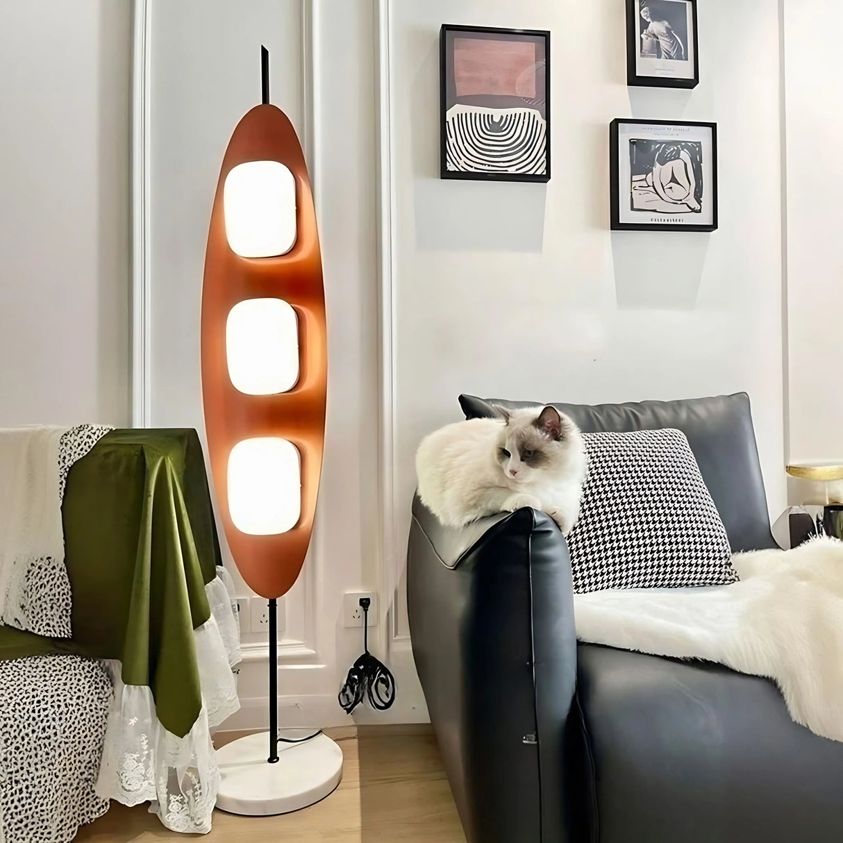 Totem Surfboard Floor Lamp