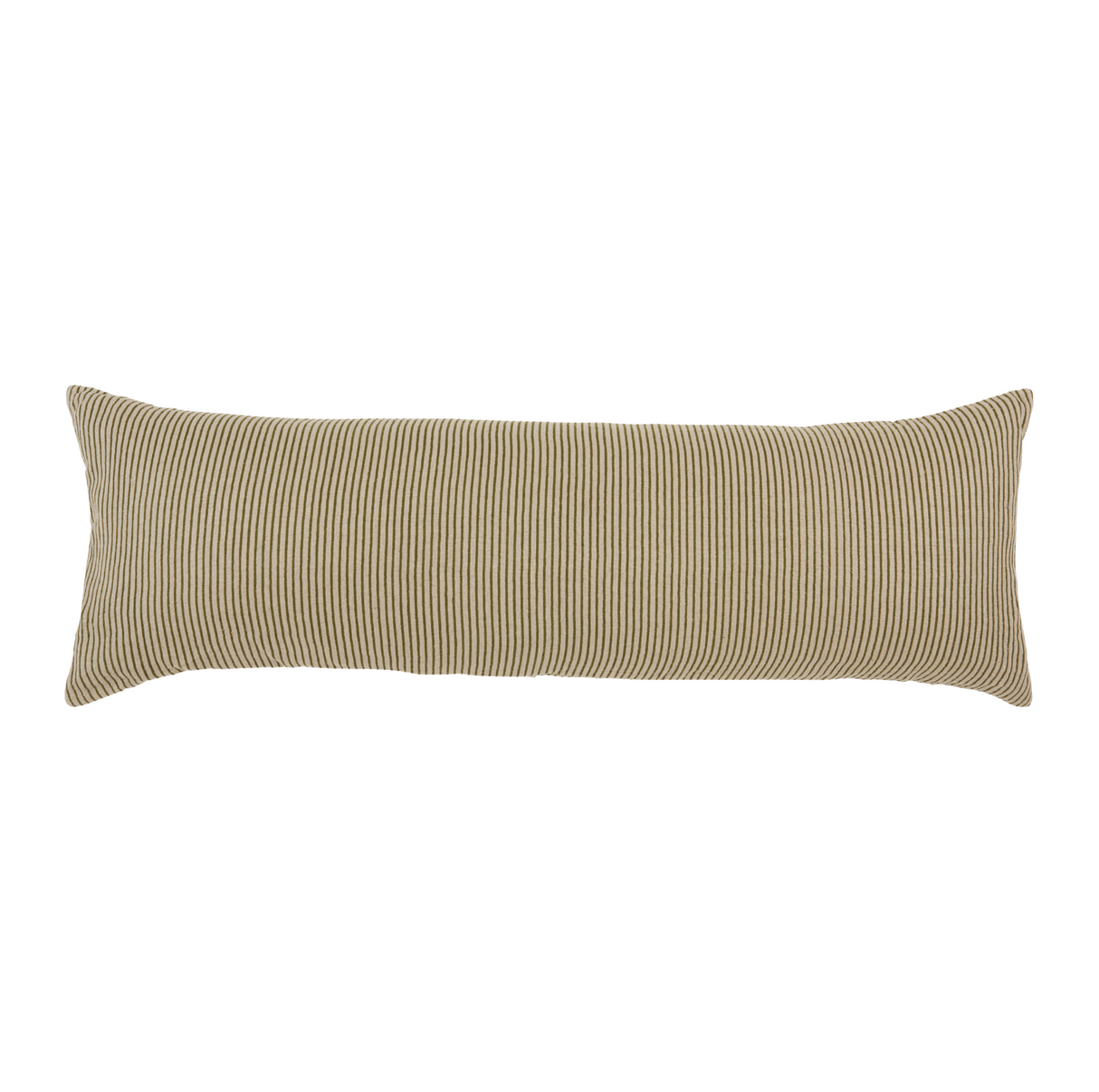 Wren Green Pillow - 14" x 42"