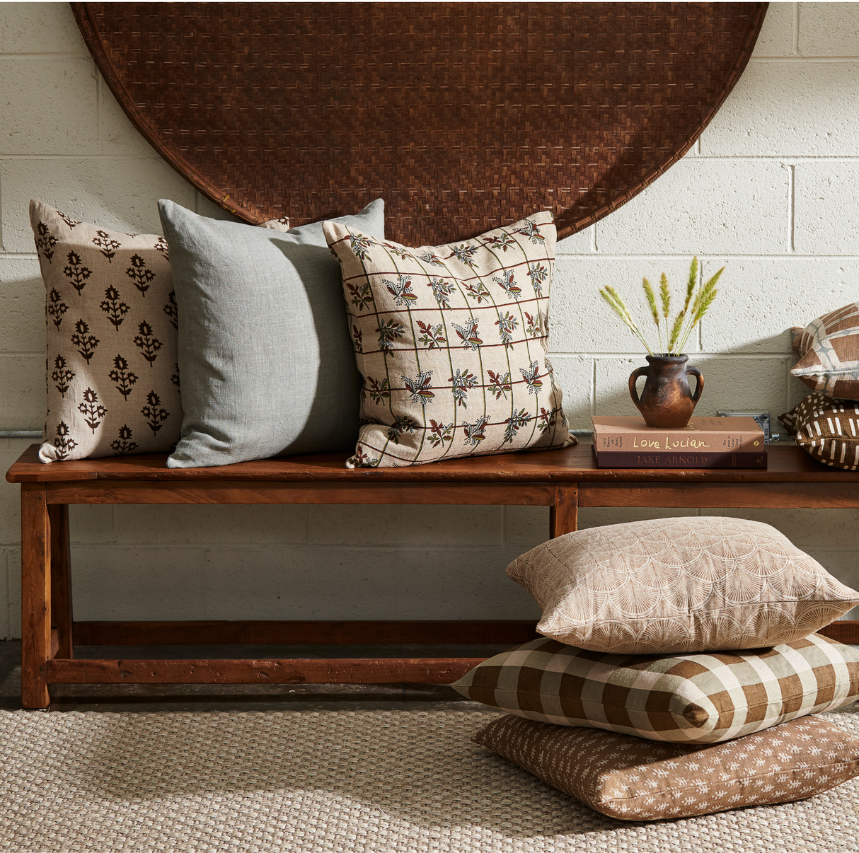 Navi Mist Pillow 22" x 22"