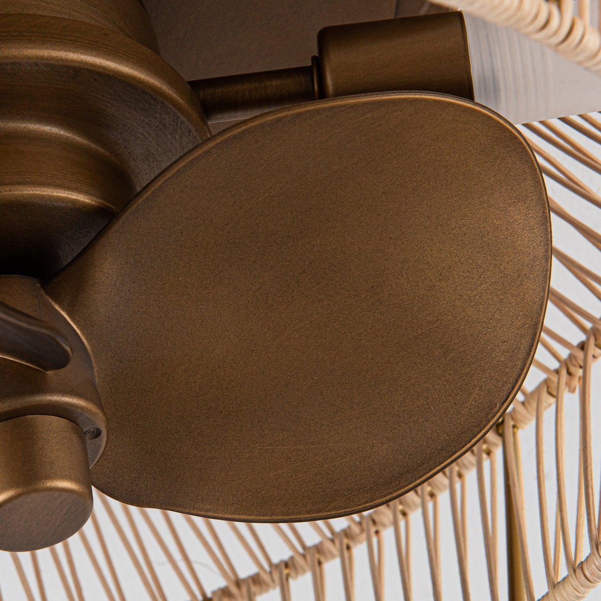 14" Farmhouse DC Motor Flush Mount Reversible Iron Ceiling Fan with LED Lighting and Remote Control