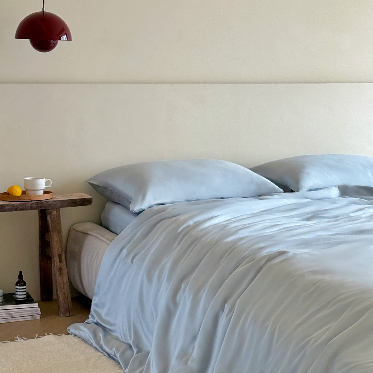 Organic Bamboo Sateen Bed Sheet Set
