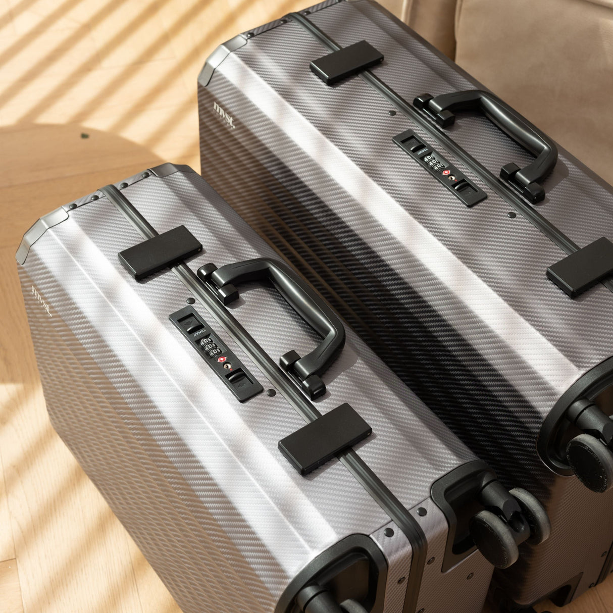 SPACE Aluminum Suitcase Gunmetal