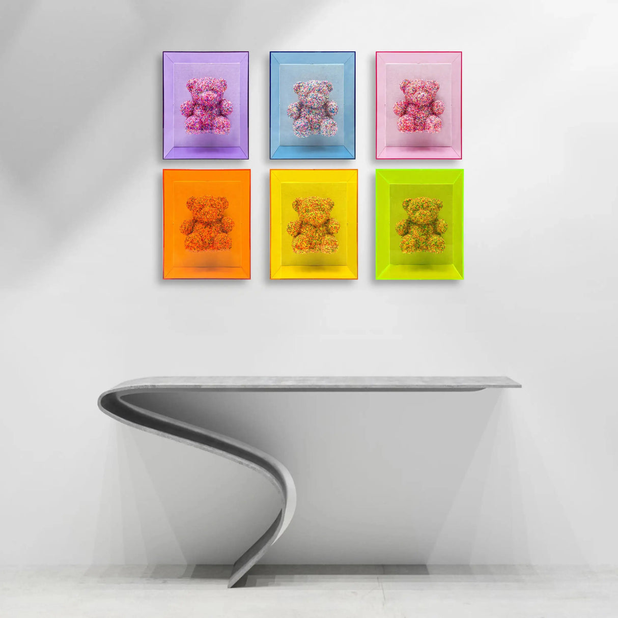 Sprinkle Gummy Bear Wall Art
