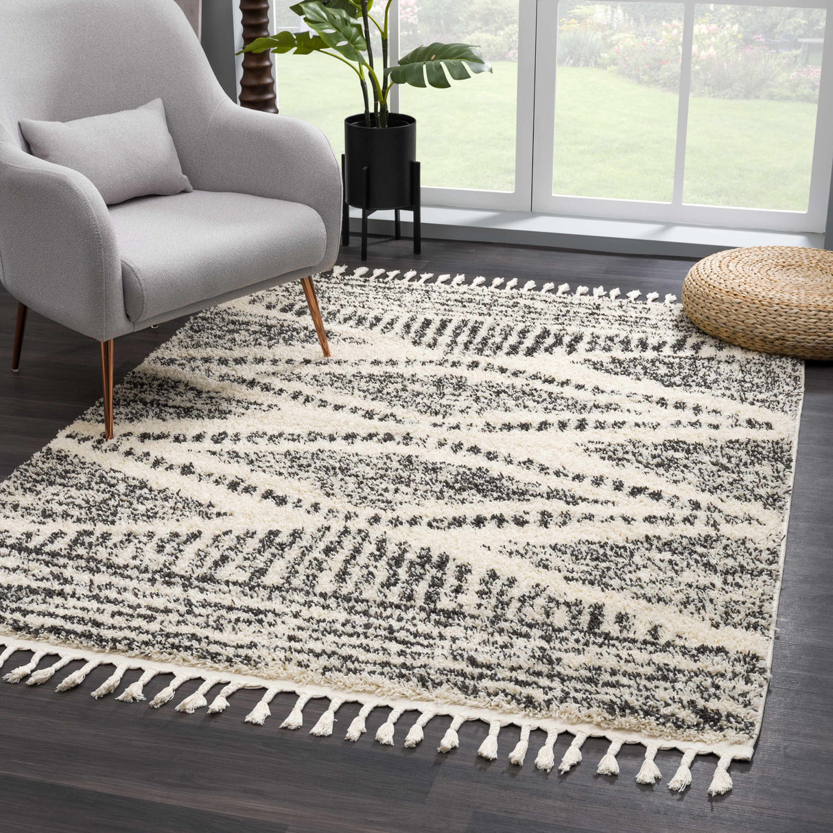Fishhook Berber Shag Rug