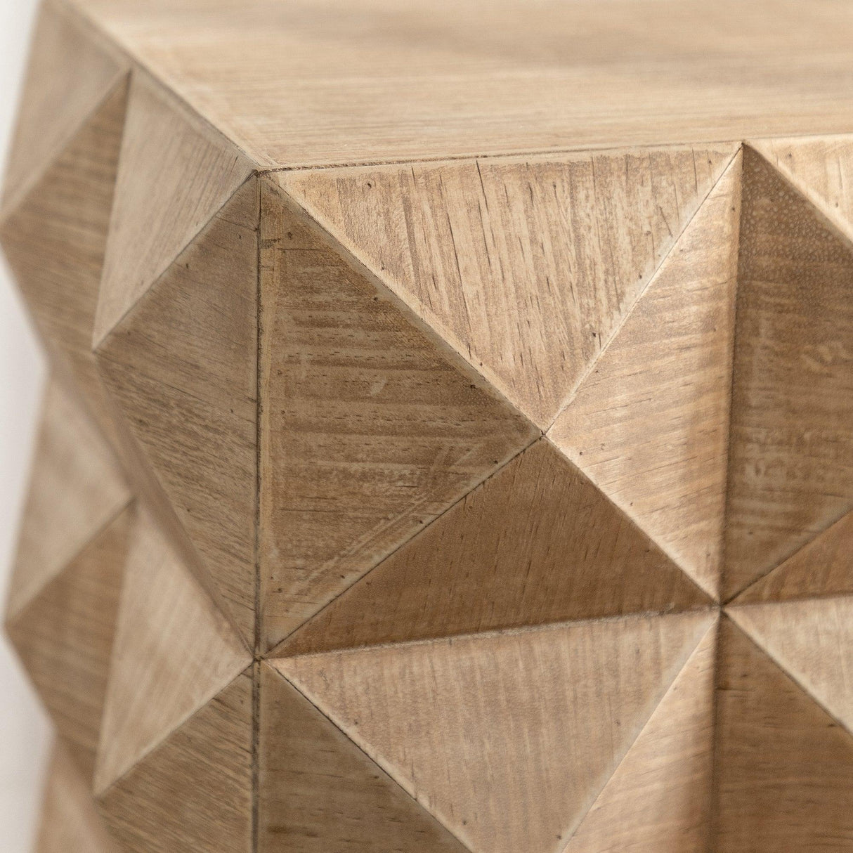 24" Height Three-dimensional Embossed Pattern Design Retro Coffee Table MDF Retro Furniture