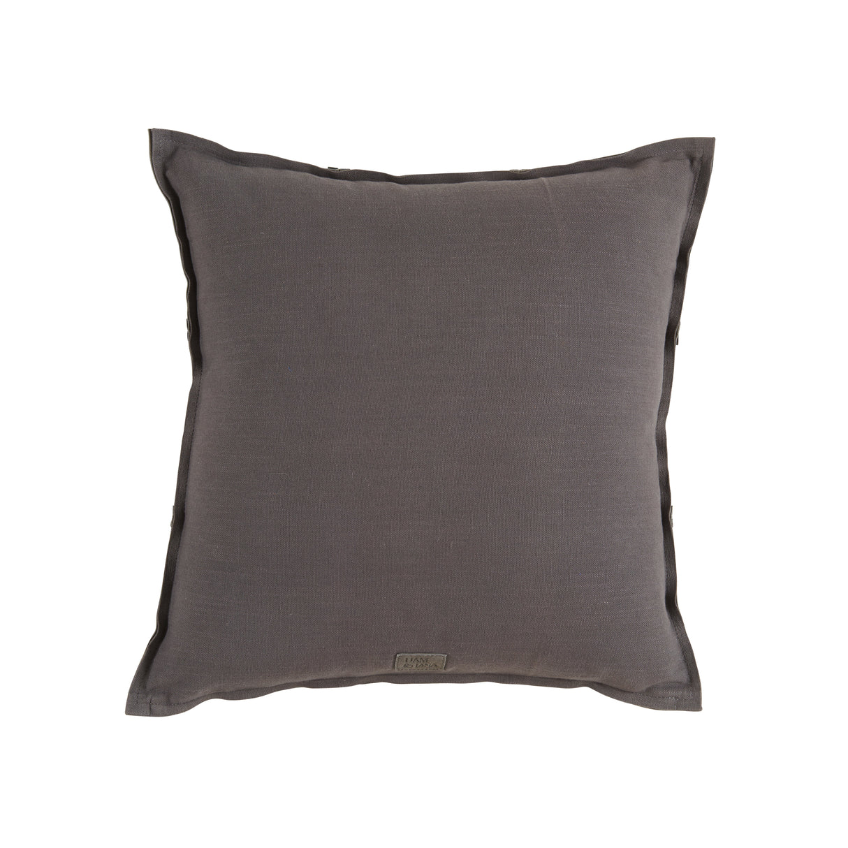 Sonia Light Grey Suede Pillow 22" x 22"