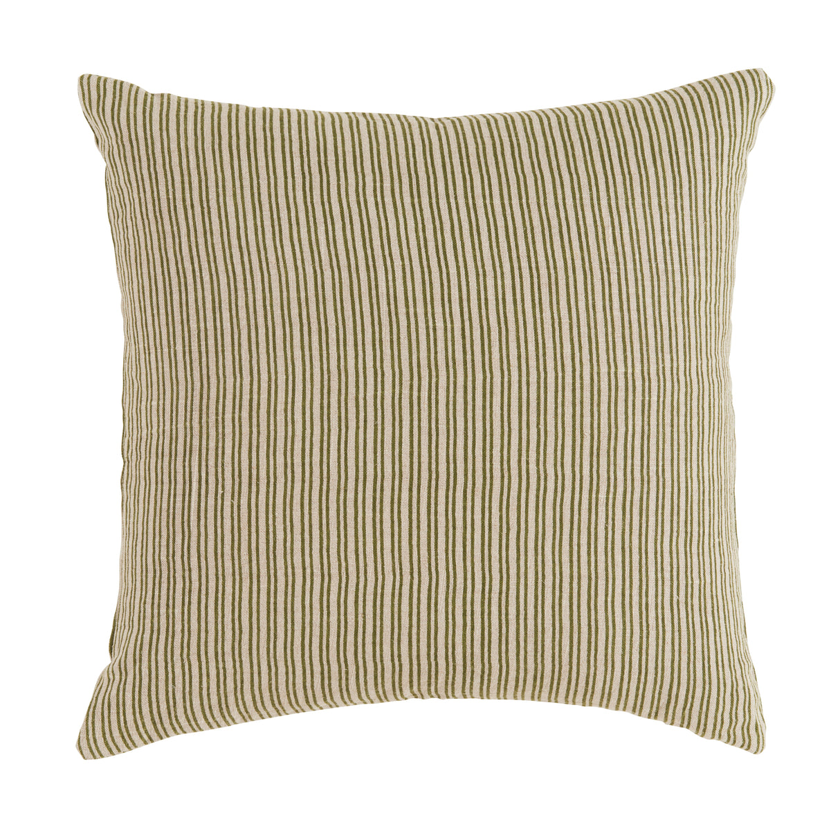 Wren Green Pillow - 24" x 24"