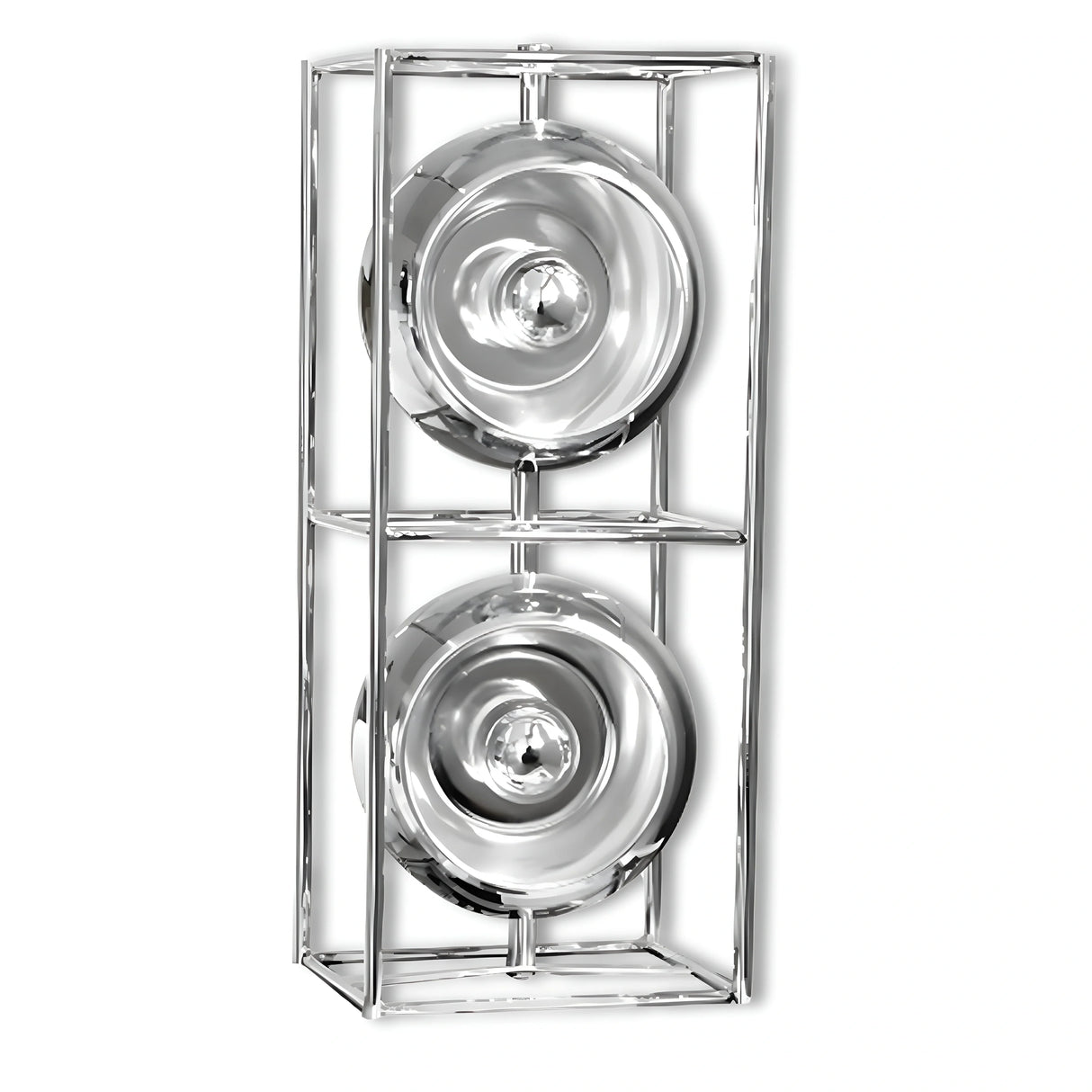 Chrome Spheres Bauhaus Lamp