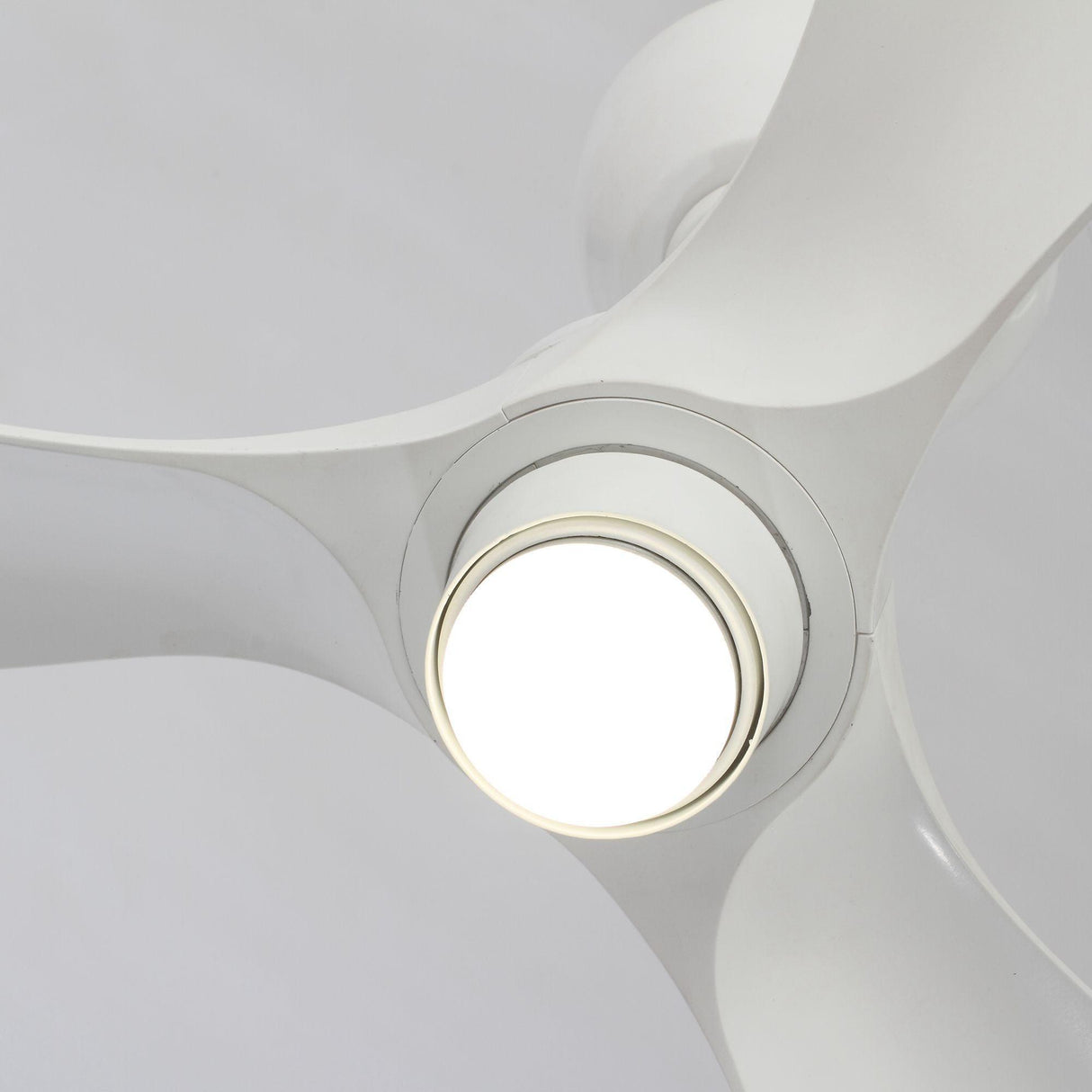 28" Kwang Farmhouse DC Motor Downrod Mount Reversible Ceiling Fan with LED Lighting and Remote Control