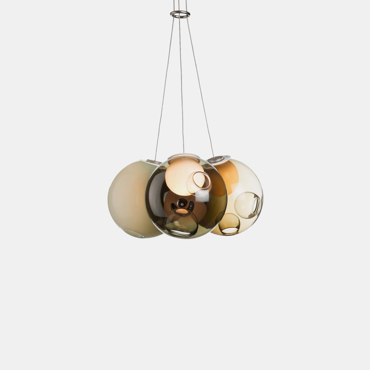28 Multiple Colour Chandelier - Cluster
