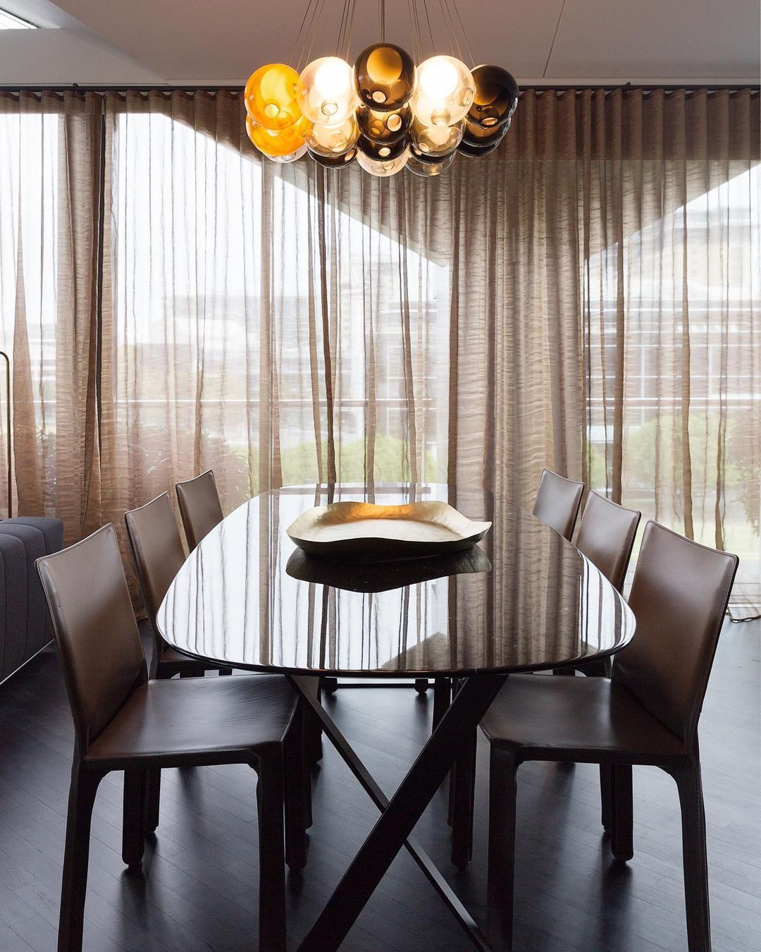 28 Multiple Colour Chandelier - Cluster