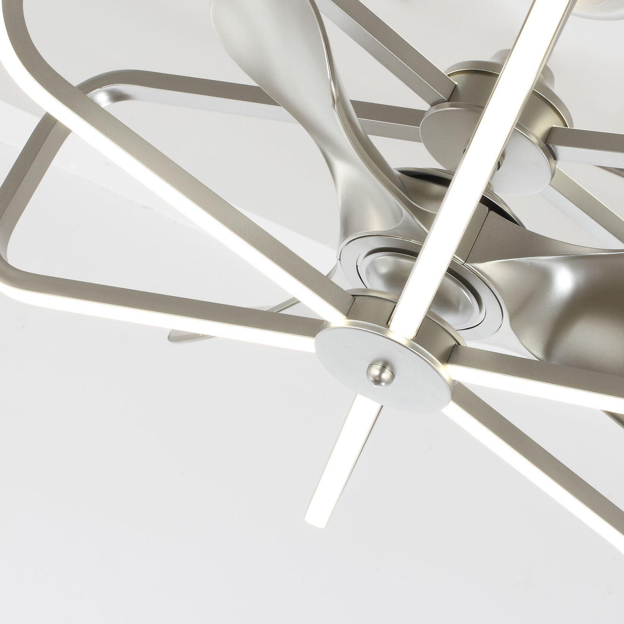 30" Theron Modern DC Motor Downrod Mount Reversible Ceiling Fan with LED Lighting and Remote Control