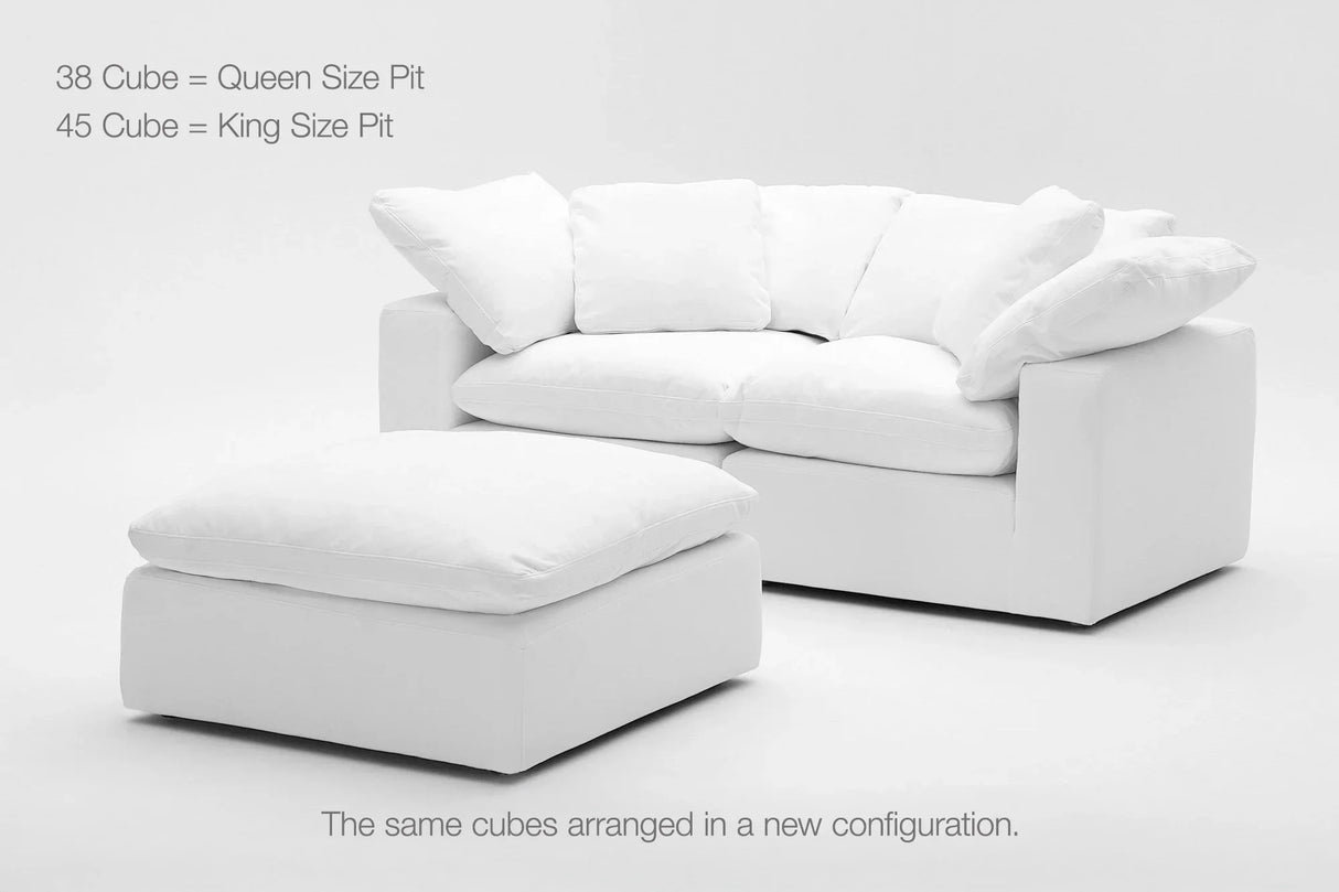 3-Cube Lover's Chaise