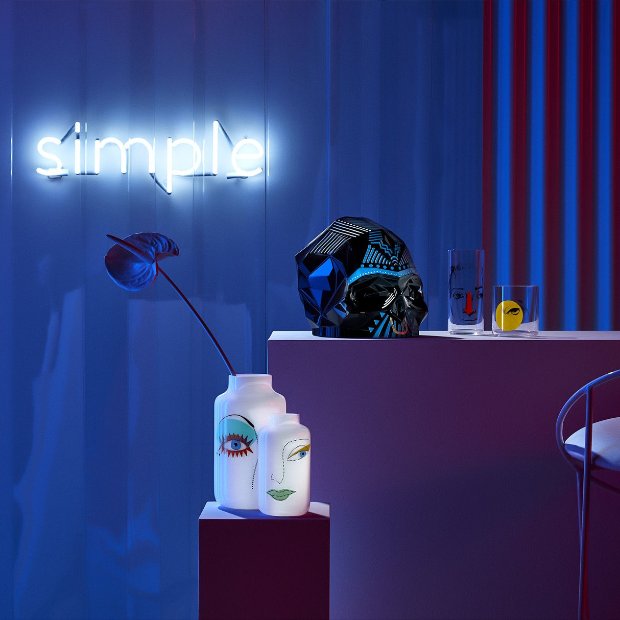 Mini Magnolia Rock & Pop Medium Vase