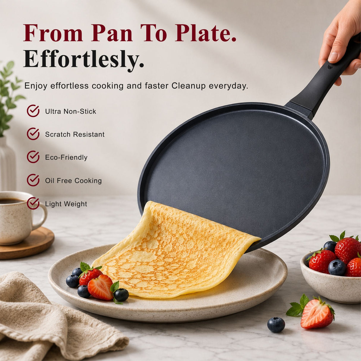 Crepe & Egg Pan — 11"