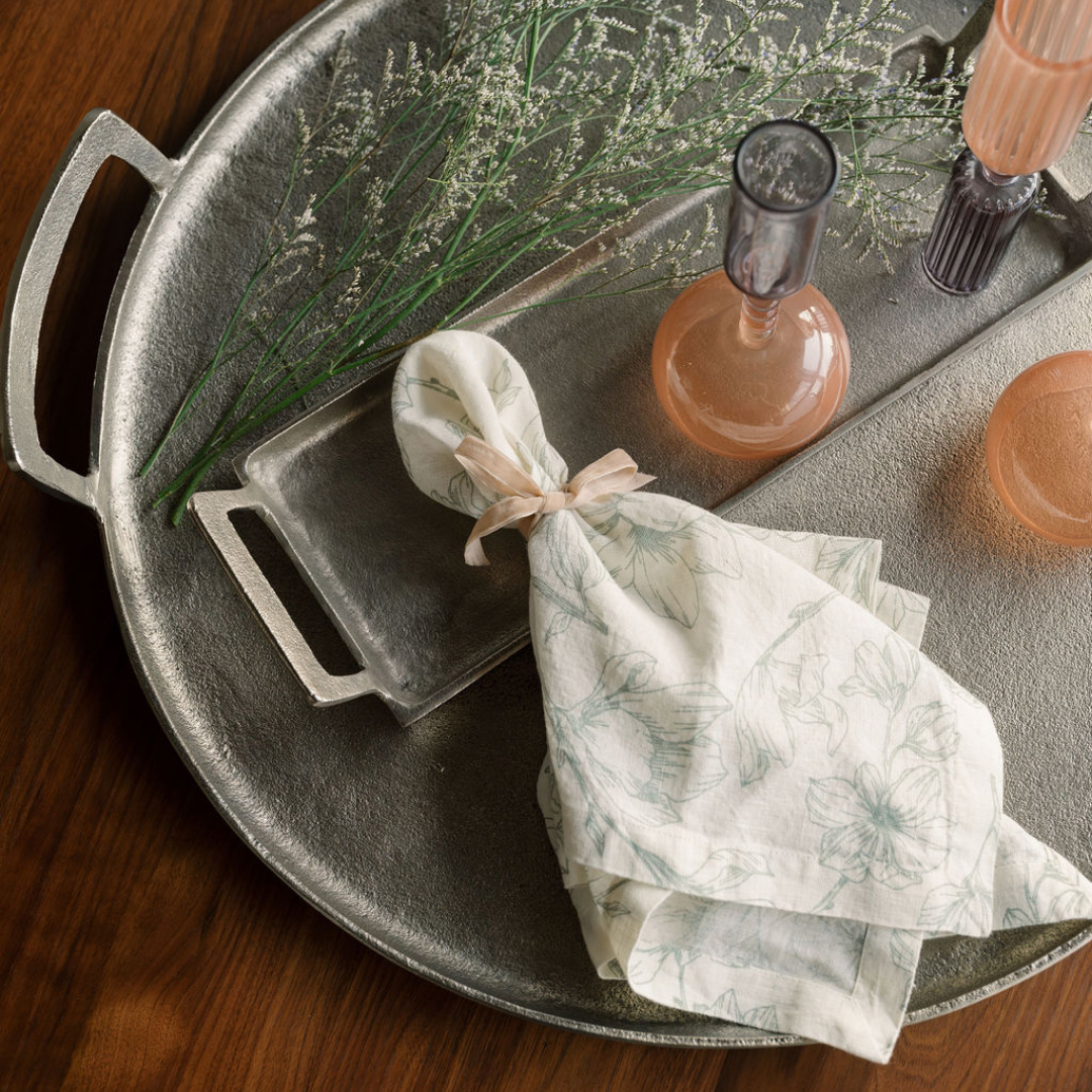 Etched Borosilicate Glass Bud Vases in Smoke