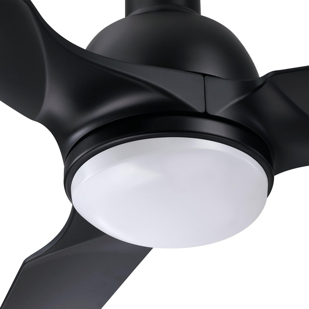 52" Cason Induatrial Downrod Mount Reversible Ceiling Fan with LED Lighting and Remote Control