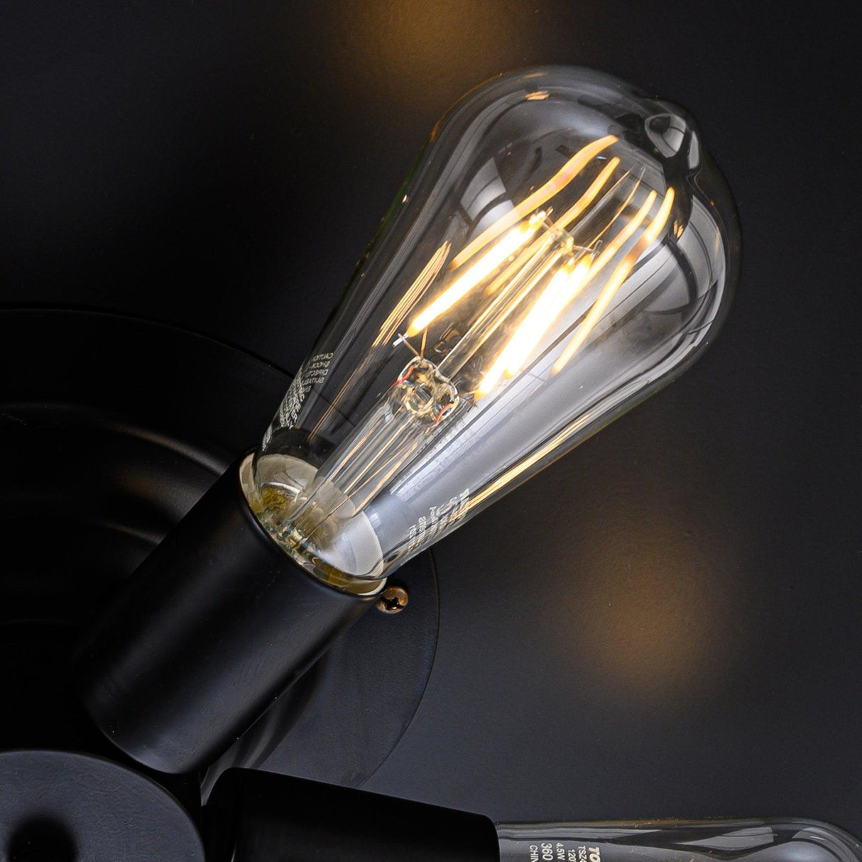 52" Industrial Downrod Mount Ceiling Fan With Lighting And Remote Control