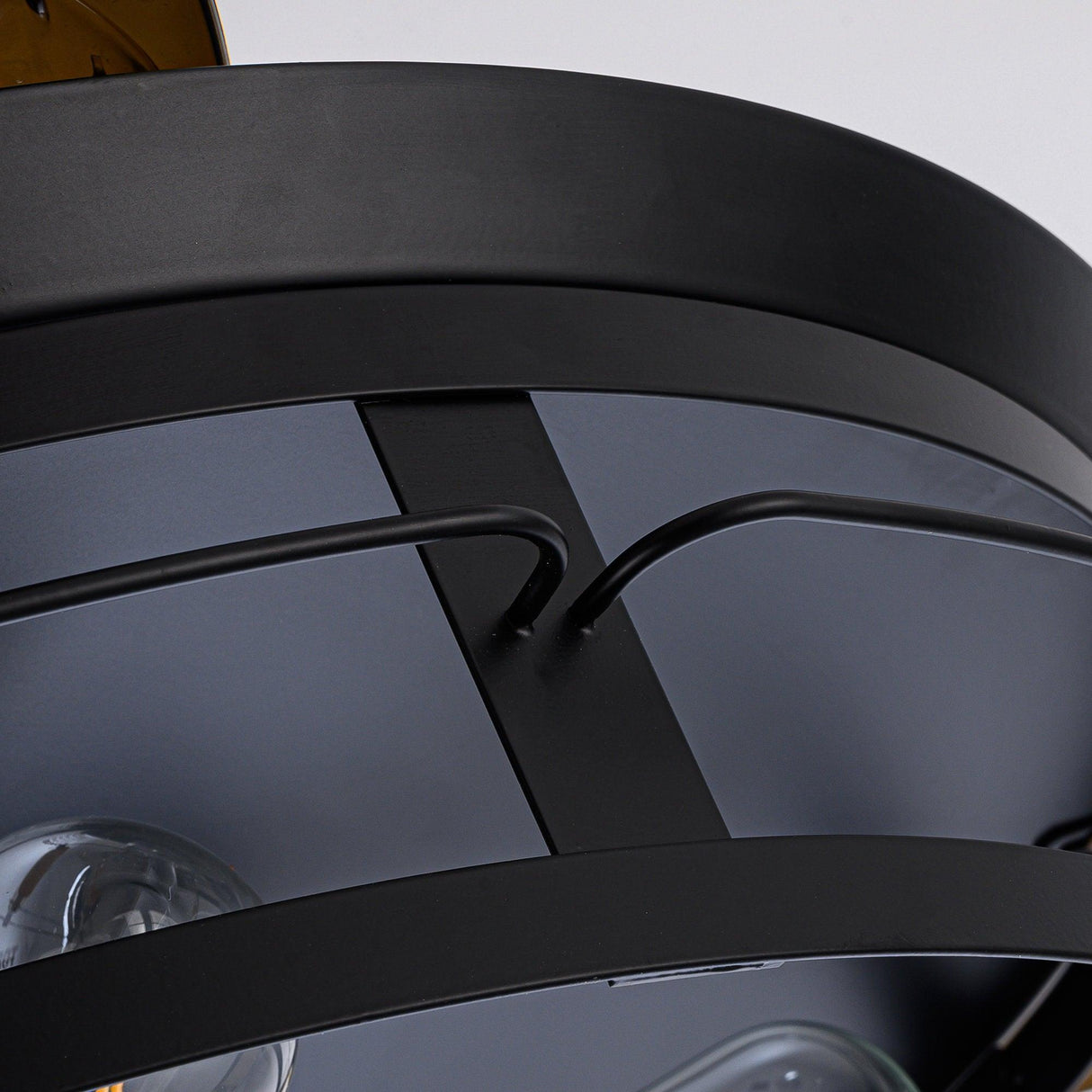 52" Industrial Downrod Mount Ceiling Fan With Lighting And Remote Control