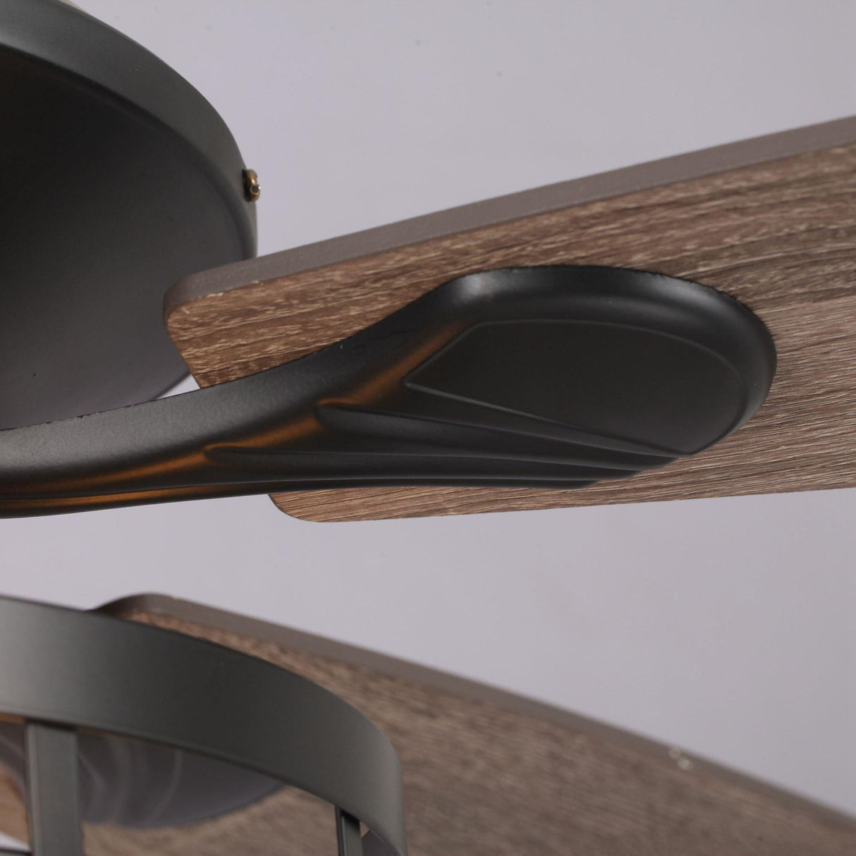 52" Paquette In Indoor Matte Black Industrial Ceiling Fan With Remote Control And Light Kit