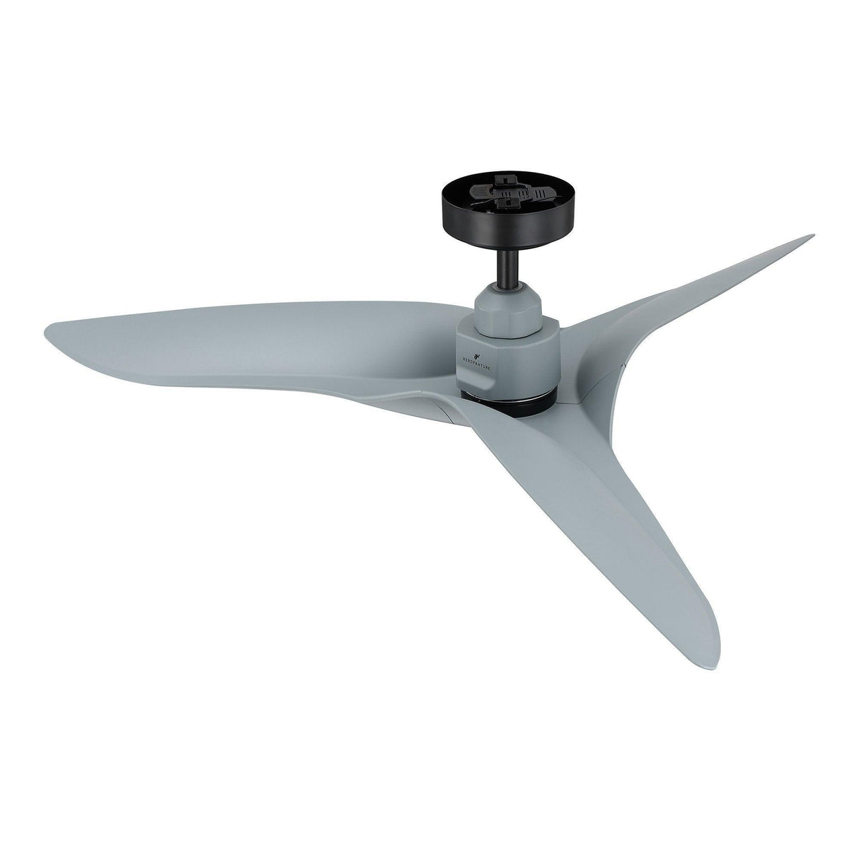 52" Punjab Industrial DC Motor Downrod Mount Reversible Ceiling Fan with Remote Control