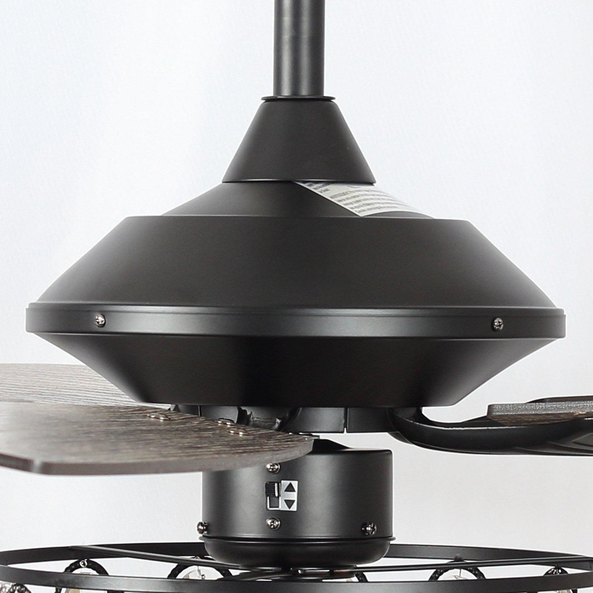 52" Tibuh Modern Crystal Chandelier Ceiling Fan With Led Light And Remote Control 5 Blades Chrome